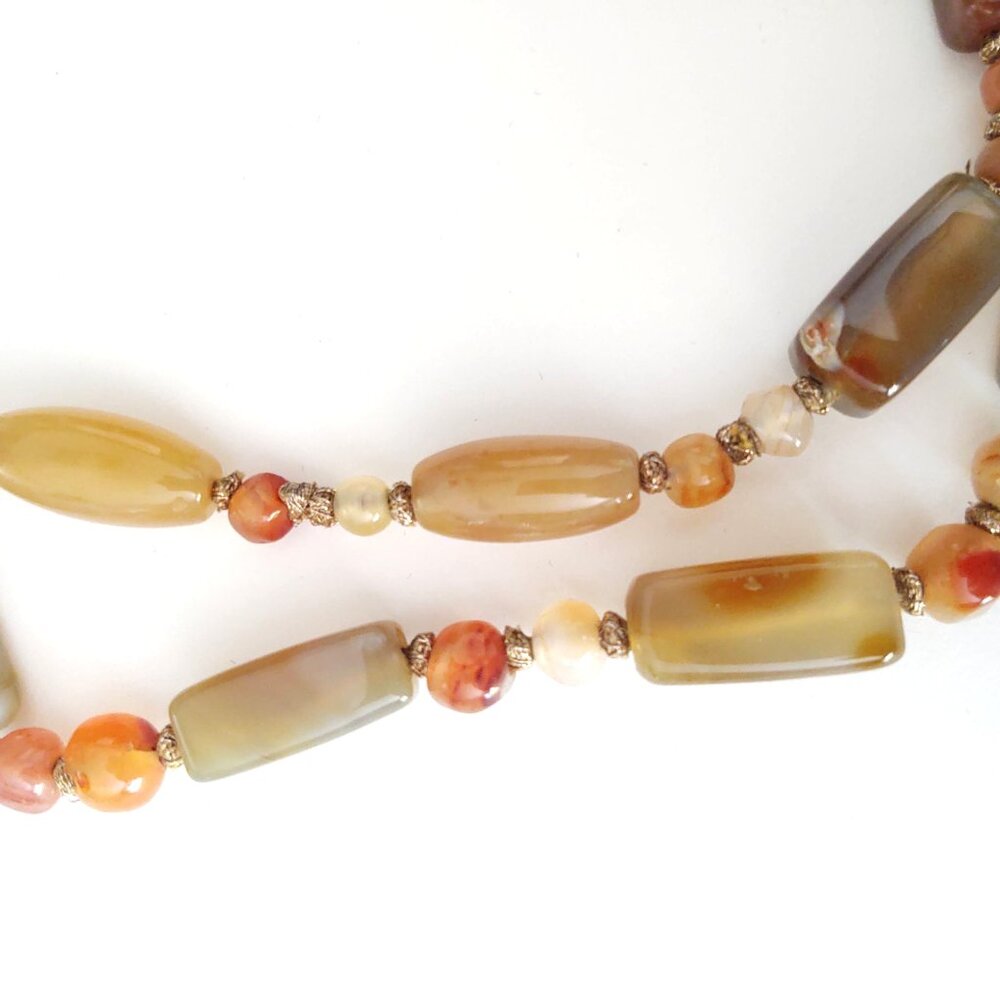 Single strand multi stone necklace - Picture 12 of 16